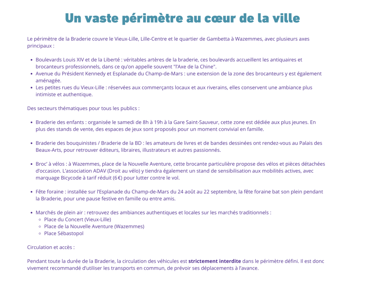 La Braderie de Lille