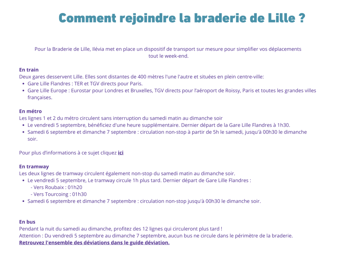La Braderie de Lille